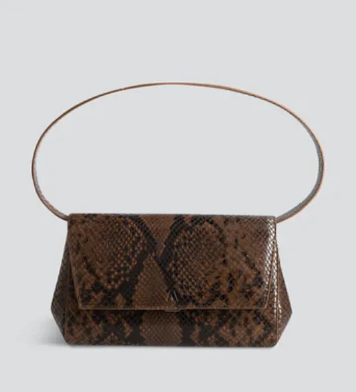 Snake Dark Brown Bag